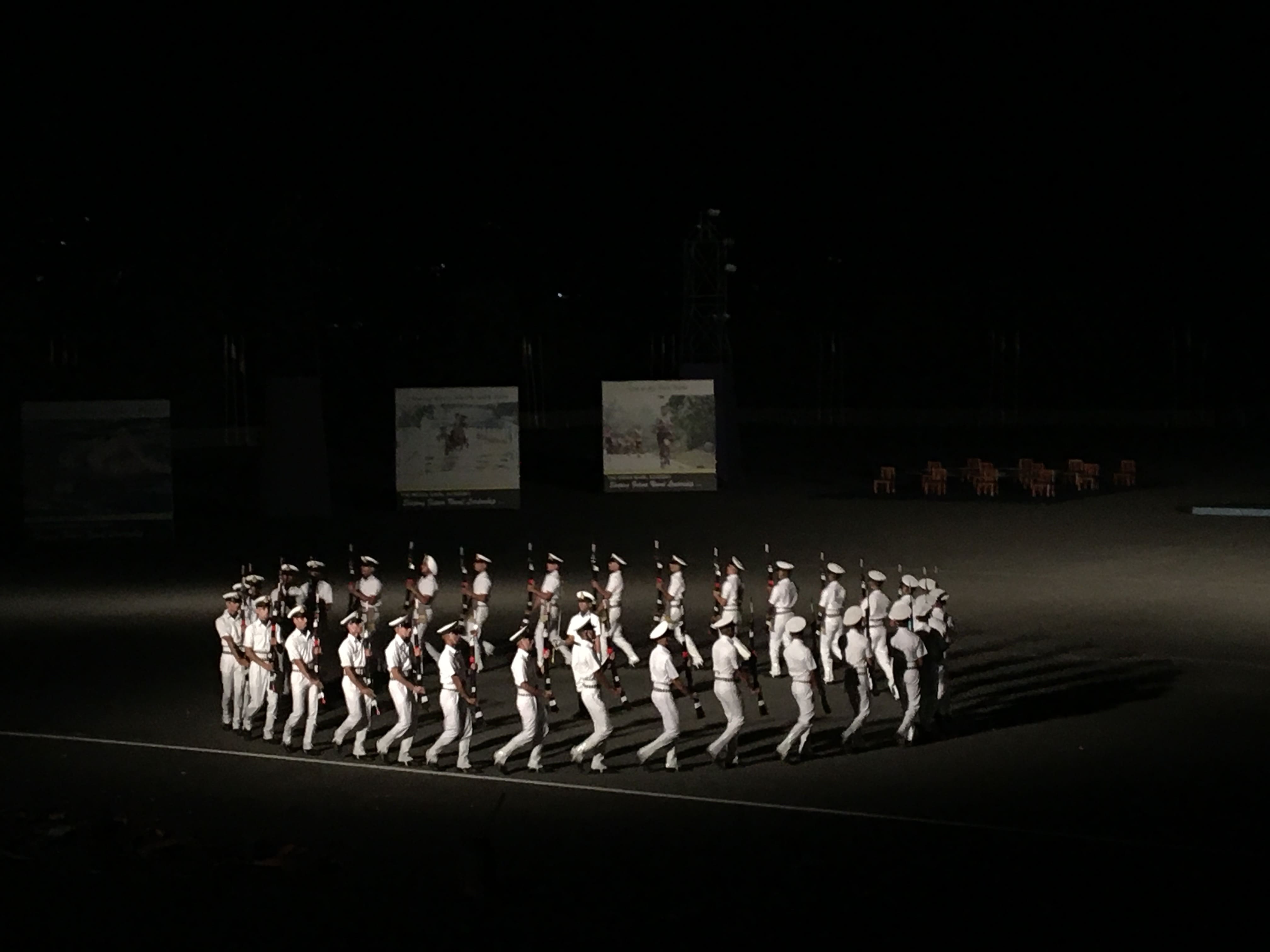 Cadets, Naval officers and sailors at INA