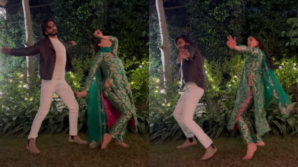 Ranveer Singh, Sara Ali Khan dance together on ‘Chaka Chak’ in Delhi - Watch video