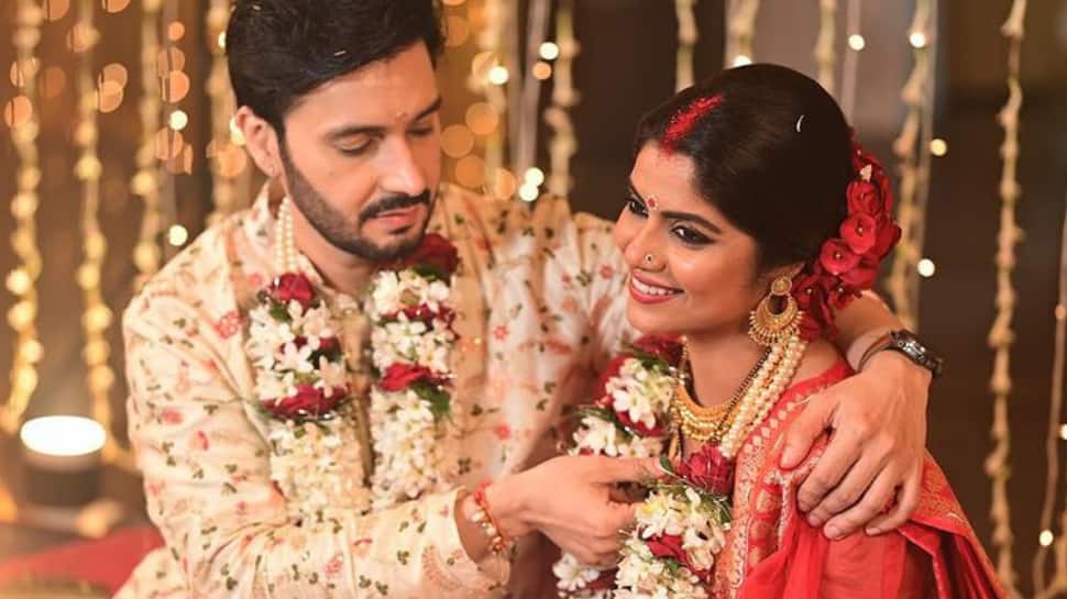 Naagin 4 actor Sayantani Ghosh marries Anugrah Tiwari in an intimate ceremony: Photos