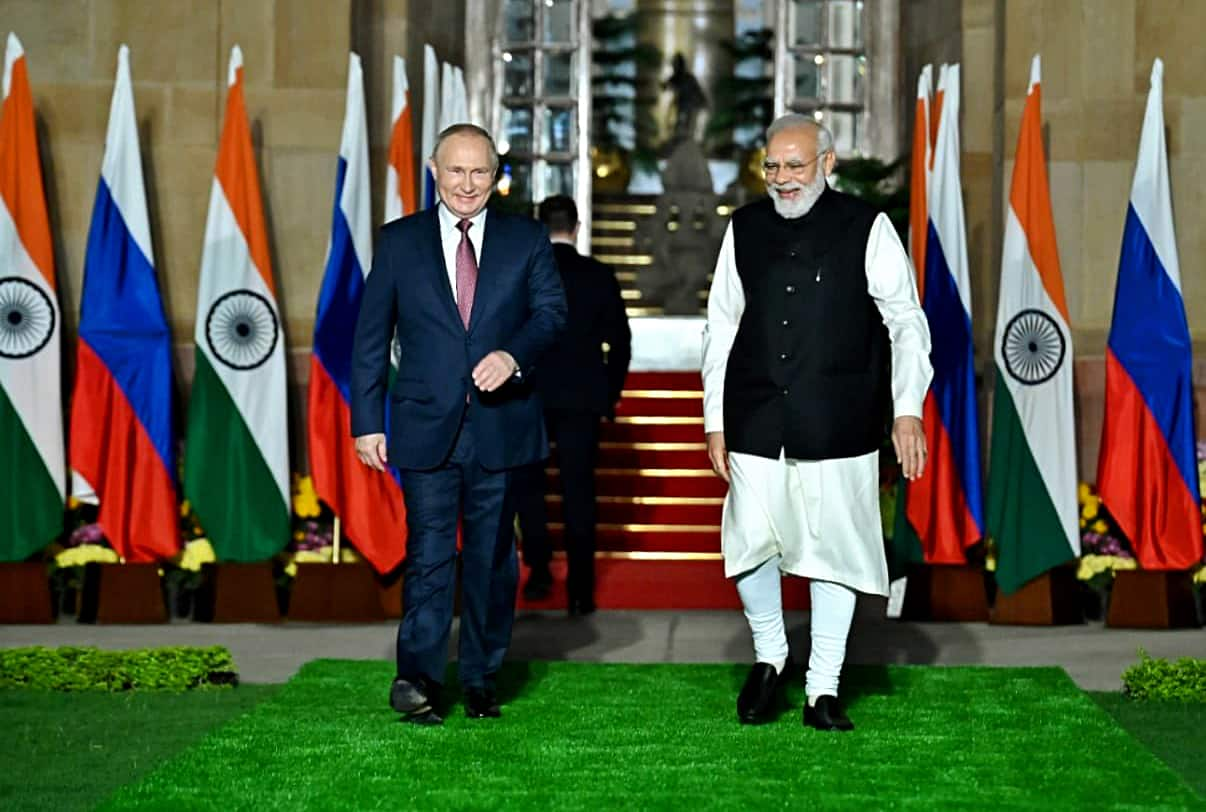 PM Modi hosts Vladimir Putin in New Delhi