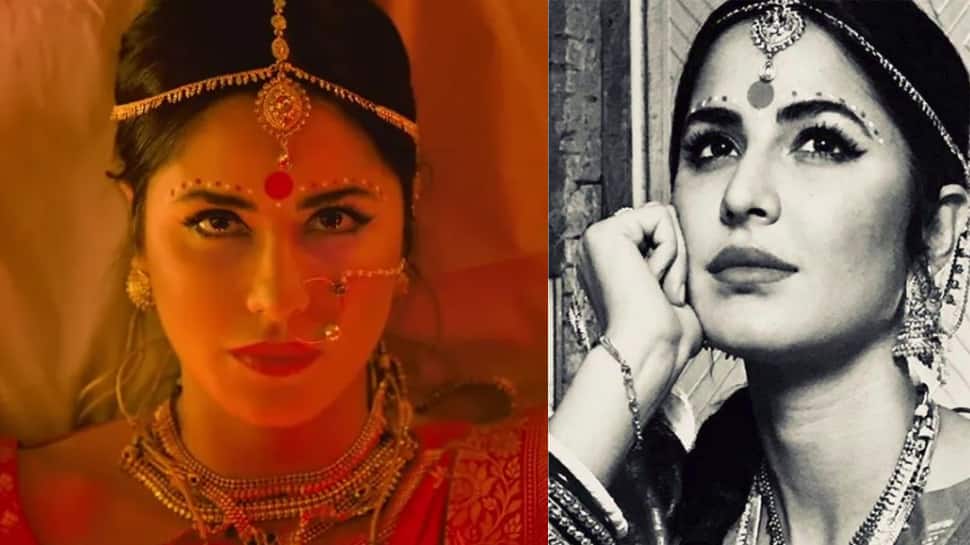 Katrina becomes a Bengali bride, wears red banarsi saree