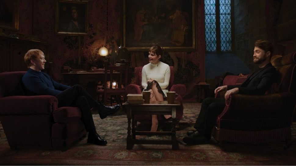 Harry Potter Reunion Special: Daniel Radcliffe, Emma Watson, Rupert Grint first look released Harry Potter Reunion Special: Daniel Radcliffe, Emma Watson, Rupert Grint first look released