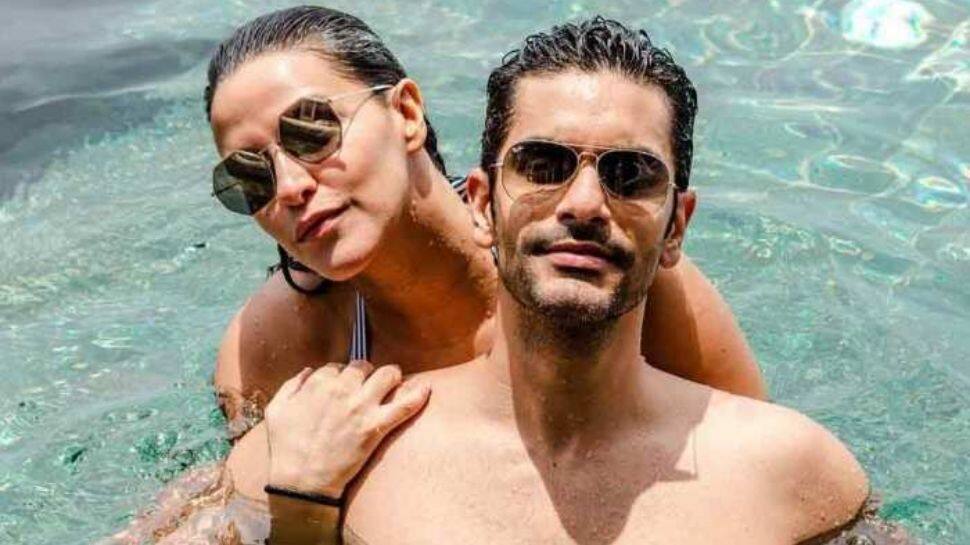 Neha Dhupia and Angad Bedi