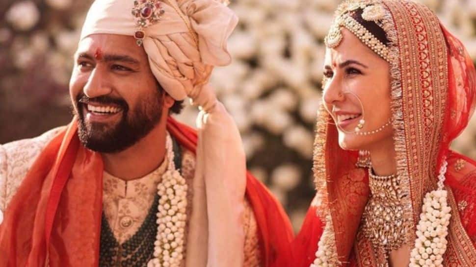KatVic wedding LIVE: Katrina shares first photos with hubby Vicky Kaushal from ceremony! | People News | Zee News