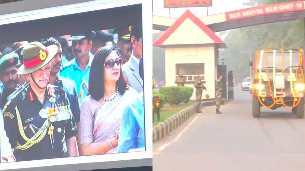 LIVE: Last rites of CDS Bipin Rawat, his wife to be held at Delhi Cantonment crematorium today