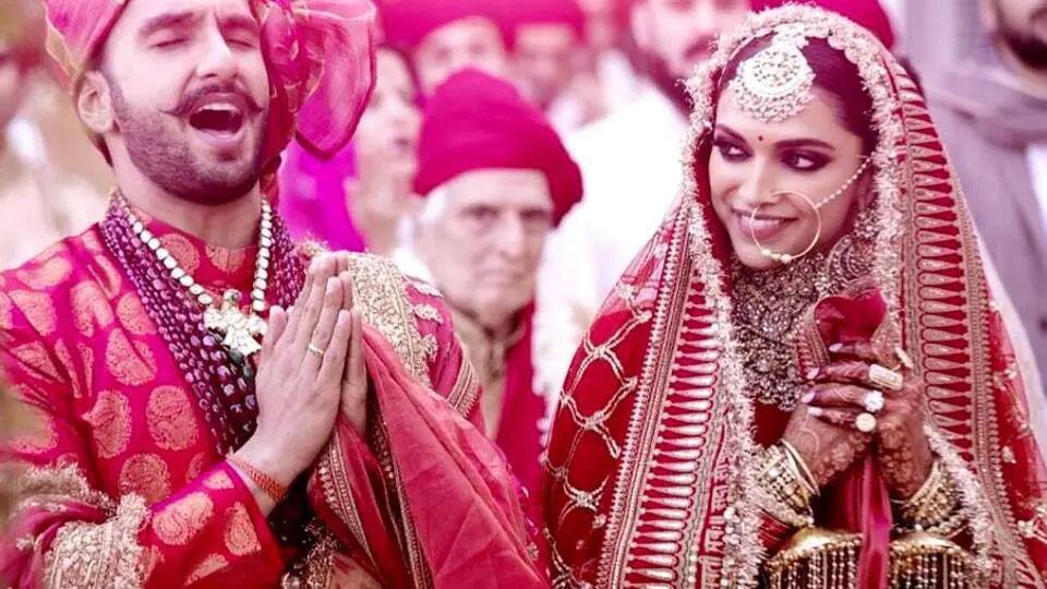 Deepika Padukone and Ranveer Singh looked stunning on their wedding in Sabyasachi wear