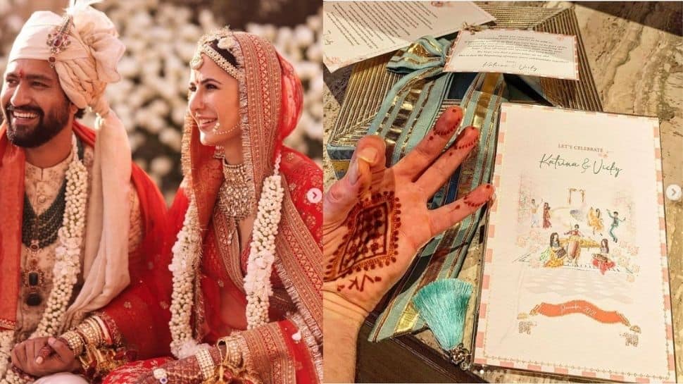 This is how Katrina Kaif and Vicky Kaushal’s simple yet stylish wedding card LOOKED like – See Pic!