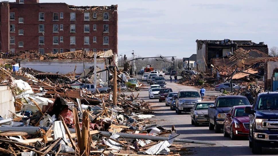 Kentucky hardest hit as massive tornadoes hit 5 US states, killing