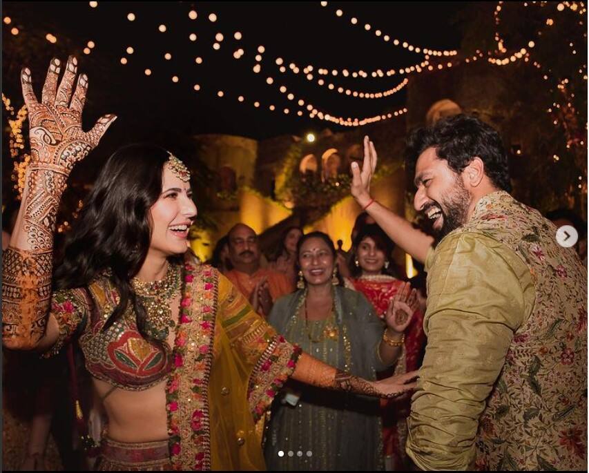 The wedding took place in Rajasthan The wedding took place in Rajasthan