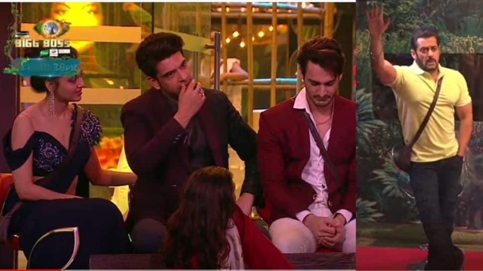 'Bigg Boss 15': Salman Khan le oferă deținuților șansa fie de a intra în legătură cu familiile, fie de a renunța la premii în bani 'Bigg Boss 15': Salman Khan le oferă deținuților șansa fie de a intra în legătură cu familiile, fie de a renunța la premii în bani