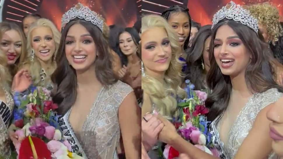 &#039;Stop comparing&#039;: Here&#039;s Harnaaz Sandhu&#039;s answer that won her Miss Universe 2021 title - WATCH