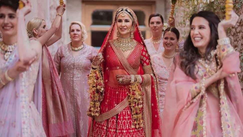 Katrina Kaif shares NEW wedding photos with her sisters as bridesmaids, calls them ‘pillar of strength’