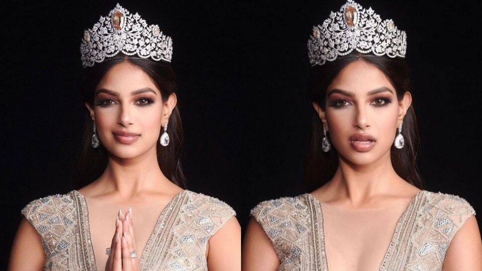 WATCH: Harnaaz Sandhu shares FIRST message as Miss Universe 2021