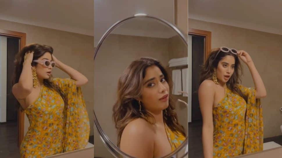 After Alia Bhatt, Janhvi Kapoor turns Poo to enact Kareena Kapoor&#039;s K3G scene- Watch!