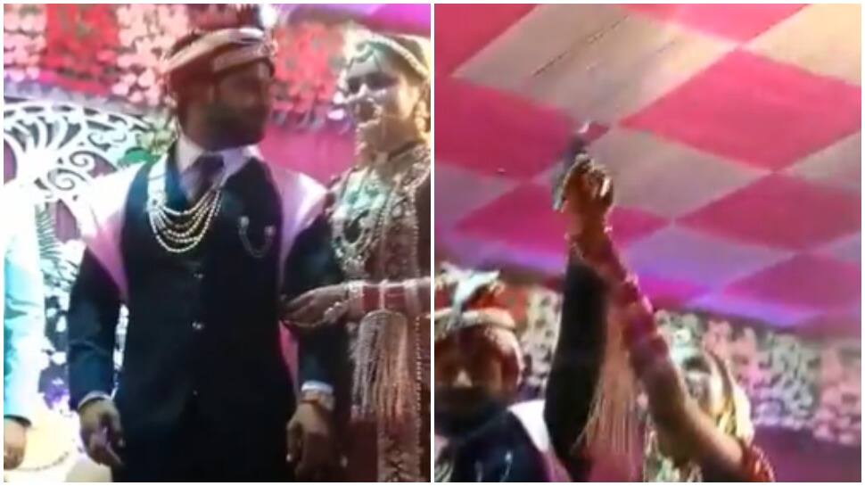Ghaziabad couple fires gun during their wedding while Dhadkan song plays in background