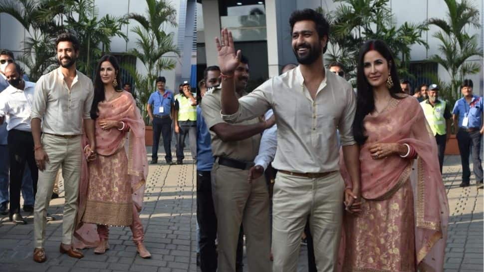 Katrina and Vicky paid homage to former's mother