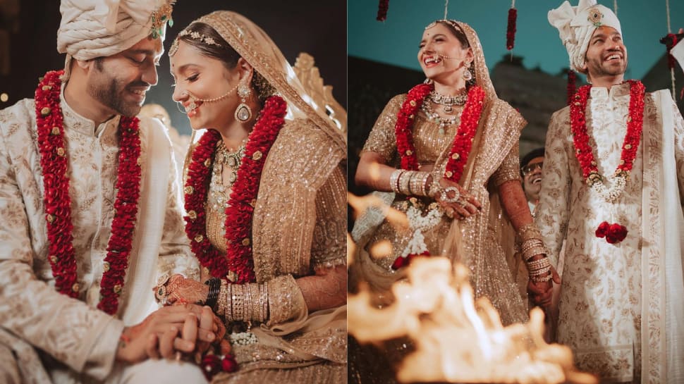 Scroll through Ankita Lokhande and Vicky Jain’s fairytale wedding ...