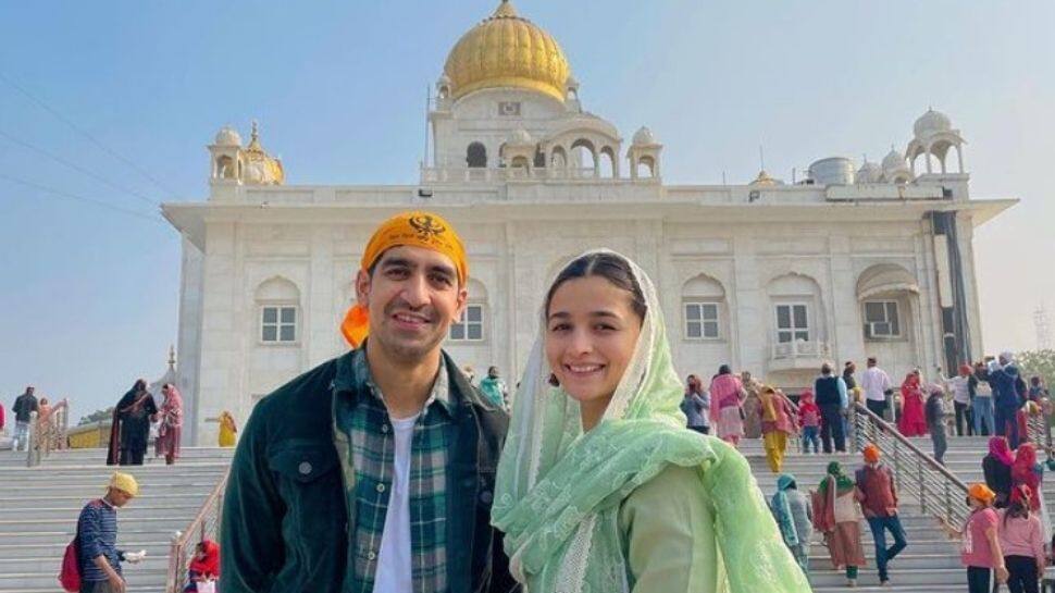 Alia Bhatt visits Bangla Sahib Gurudwara with Ayan Mukerji ahead of Brahmastra&#039;s motion poster release