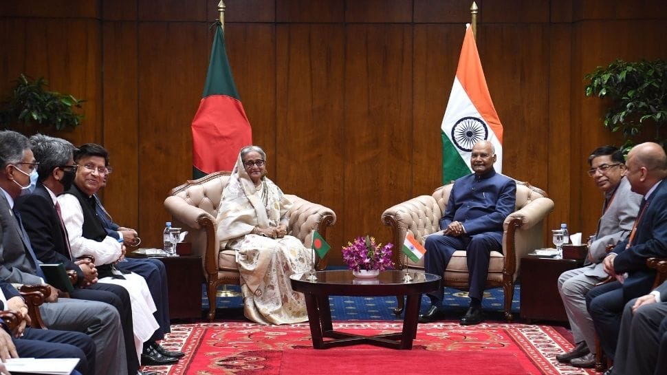 Bangladesh PM Sheikh Hasina calls on President Kovind in Dhaka, discusses issues of bilateral cooperation