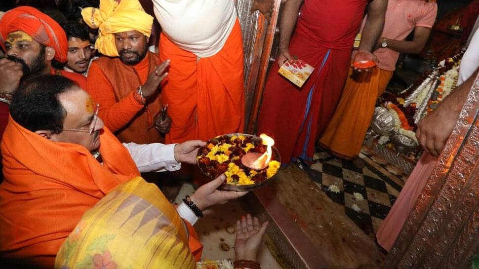 BJP chief's first Ayodhya visit after SC verdict