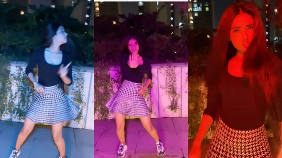 Air hostess grooves to trending Jugnu challenge in viral video, internet is hooked- Watch