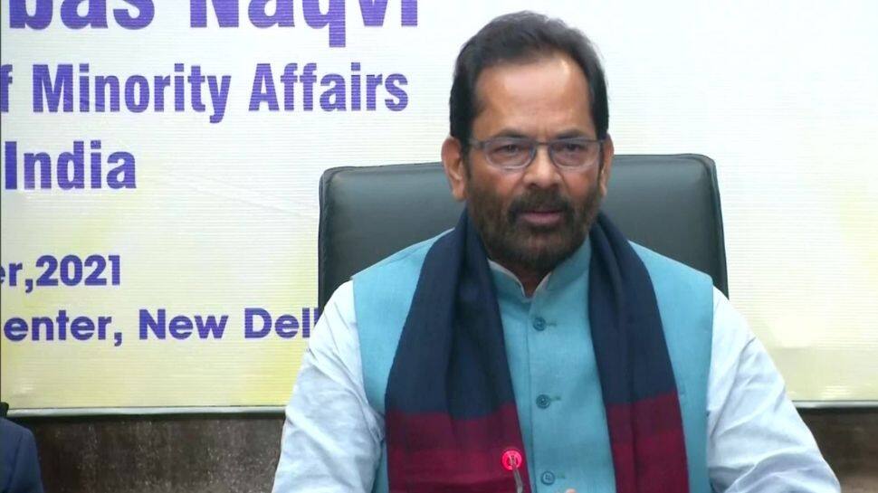 Mukhtar Abbas Naqvi slams &#039;Talibani mentality&#039; opposing women empowerment