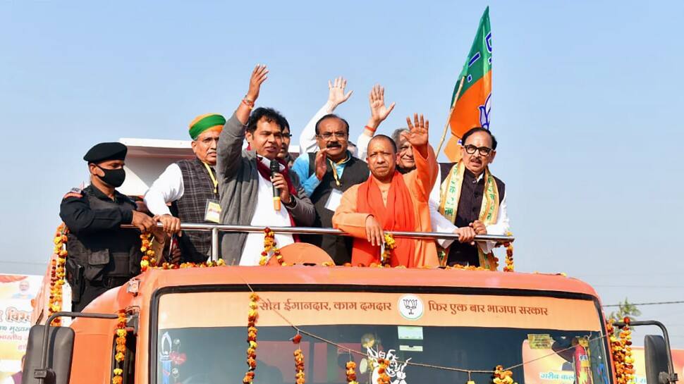 UP elections: Six BJP heavyweights including CM Yogi Adityanath kick off  'Jan Vishwas Yatras'