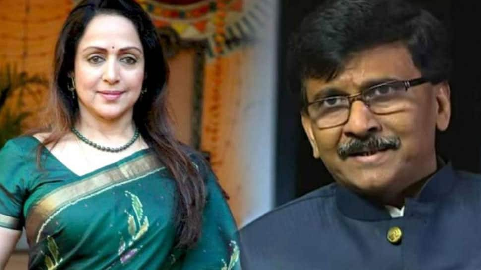 ‘It's a mark of respect’: Shiv Sena MP Sanjay Raut defends Maharashtra minister's comment likening road to Hema Malini's cheeks