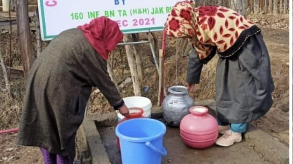 Army delivers water supply project at remote village in Jammu and Kashmir’s Kupwara