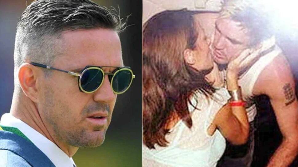 Former England captain Kevin Pietersen had an affair with South African beauty Vanessa Nimmo. In an interview with The People, Nimmo revealed, “Kevin was desperate for sex and kept pestering me all day.” (Source: Twitter)