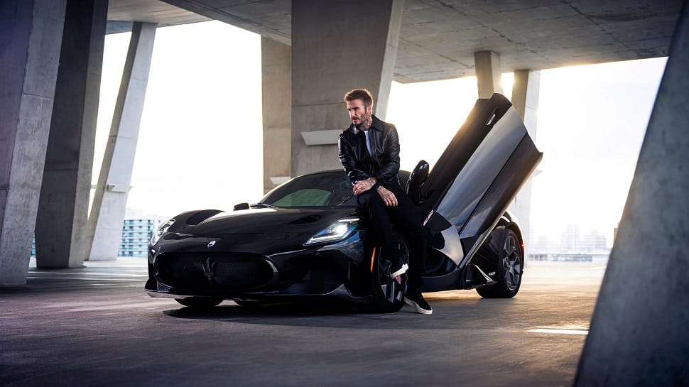 David Beckham partners with Maserati to design his personal MC20 Fuoriserie Edition sportscar