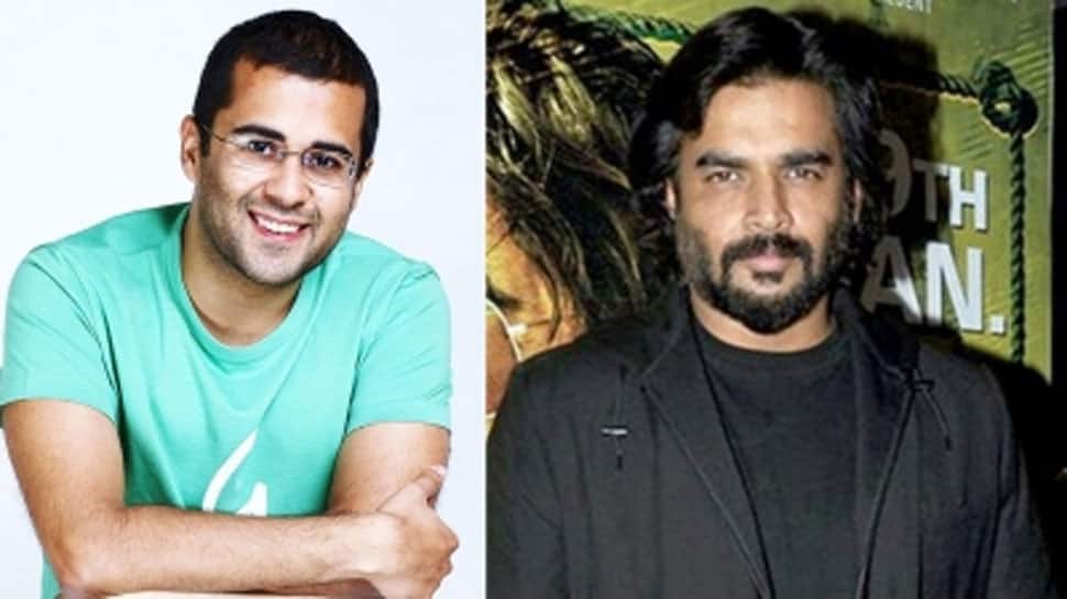 R Madhavan and Chetan Bhagat&#039;s hilarious chat on social media goes viral, actor calls &#039;3 Idiots&#039; better than the book