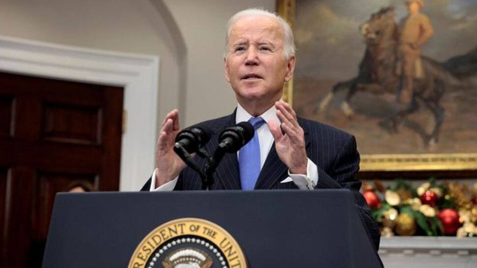 President Joe Biden pledges 500 million free virus tests to counter omicron surge in US