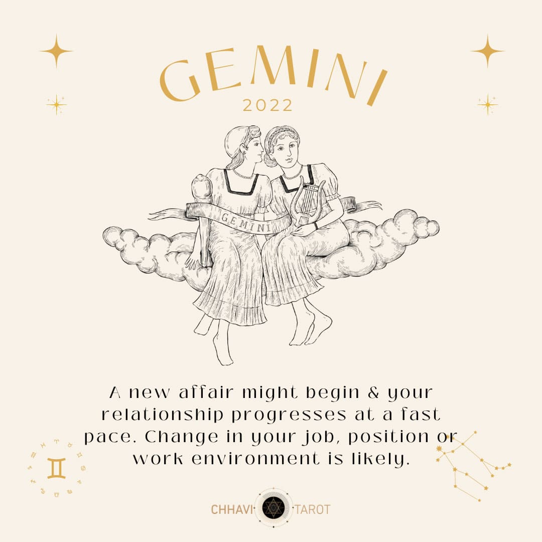 Gemini Horoscope 2022: Tarot Predictions for love, career, finance & health