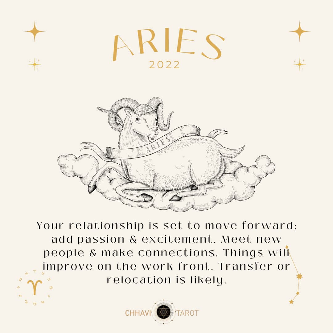 Aries Horoscope 2022: Tarot Predictions for love, career, finance & health