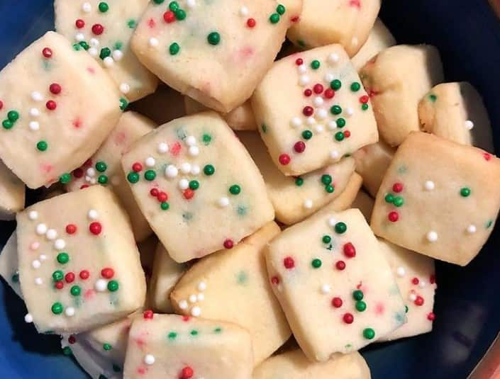 Shortbread bites