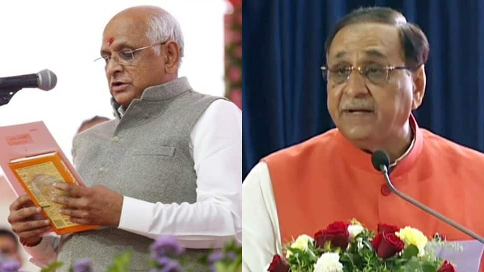 Vijay Rupani tenders sudden resignation, Bhupendra Patel takes oath as new Gujarat CM