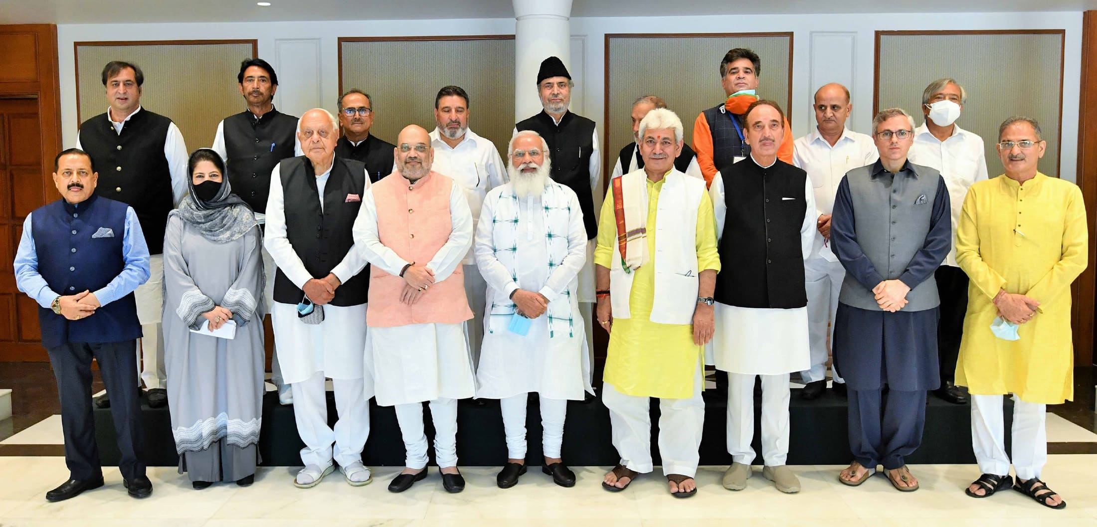 PM Narendra Modi's meeting with political leaders of Jammu and Kashmir 