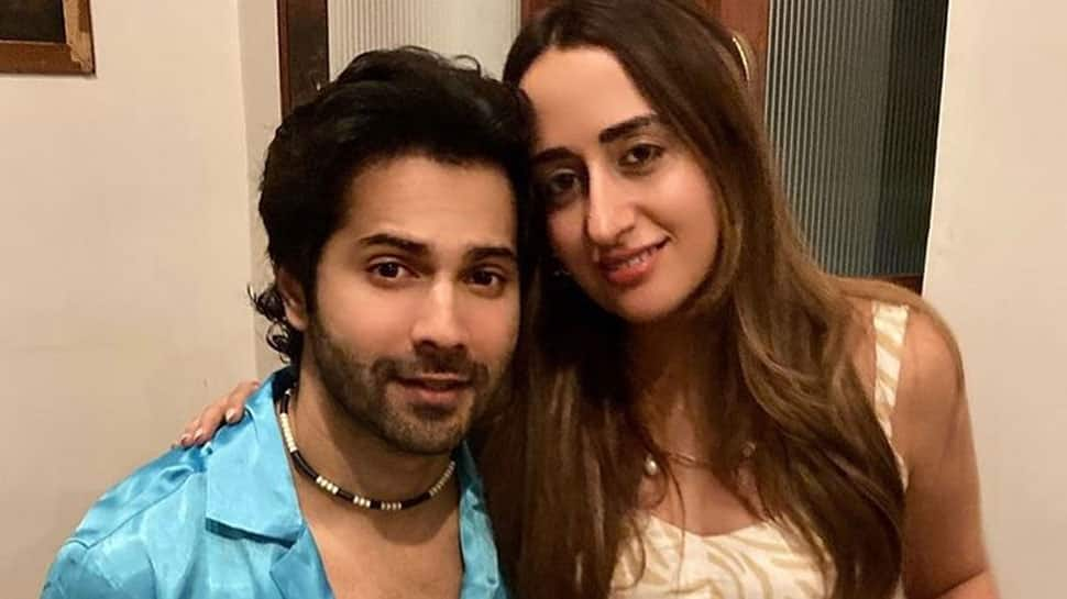 Varun Dhawan&#039;s close dance video with wifey Natasha Dalal at a wedding goes viral - Watch