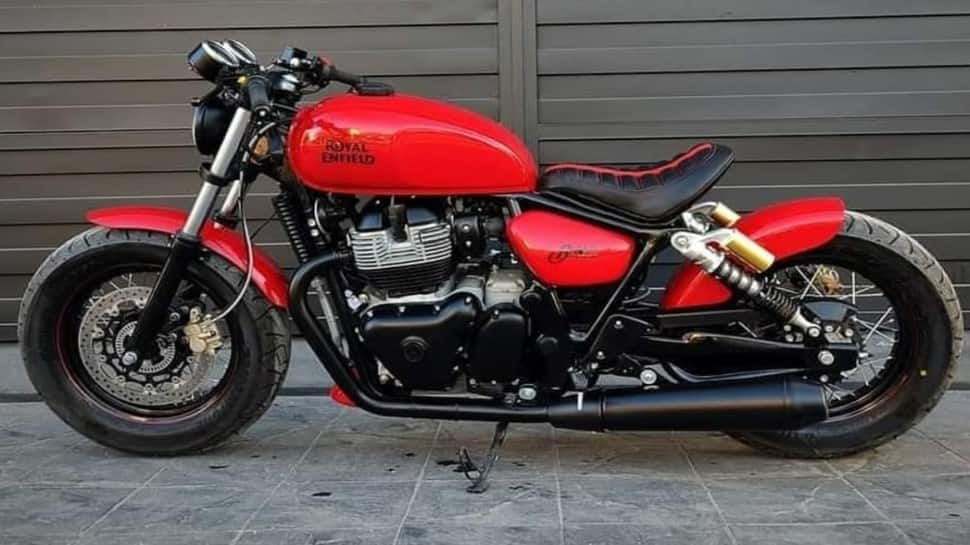 Royal enfield on sale interceptor custom