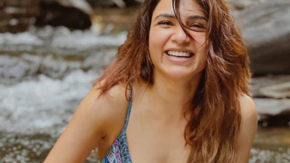 Uff! Samantha Ruth Prabhu takes a dip into lake in HOT monokini, see her Goa vacation pics