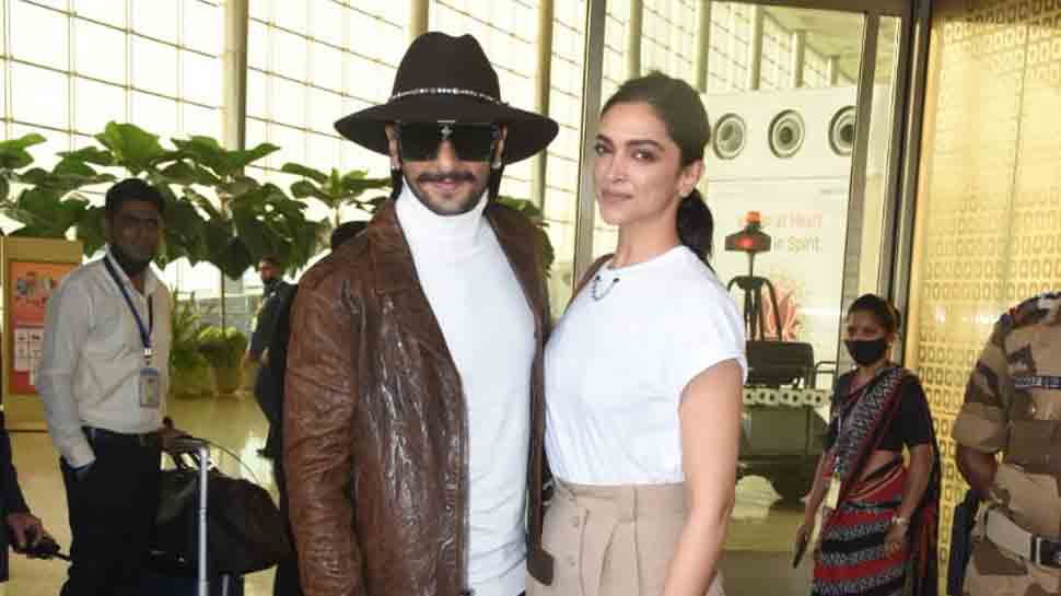 Ranveer Singh jets off for vacation with wife Deepika Padukone after &#039;83&#039; release