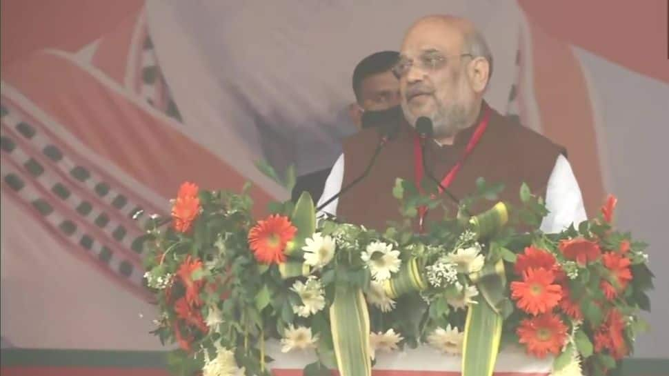 For Samajwadi Party, A means &#039;Apradh, Aatank&#039;, B means...: Amit Shah in Uttar Pradesh&#039;s Hardoi