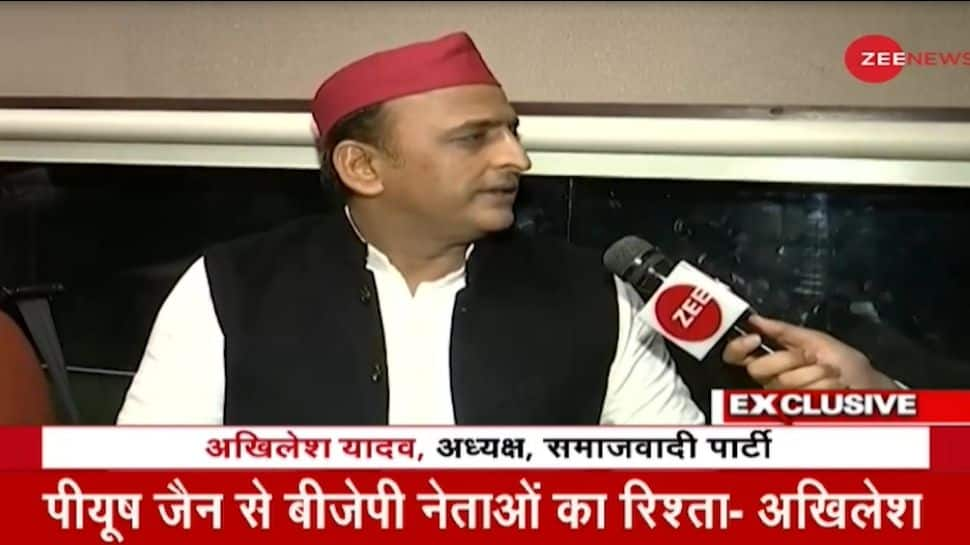 Zee Exclusive: Samajwadi Party has no link with Piyush Jain, says Akhilesh Yadav