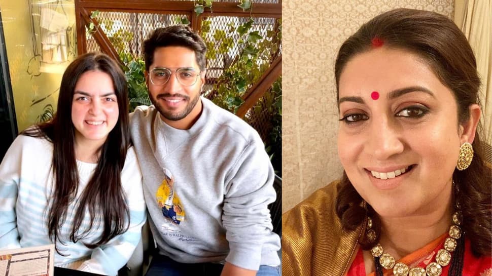 Smriti Irani hints at more ‘saas’ jokes after daughter Shanelle’s engagement to Arjun Bhalla