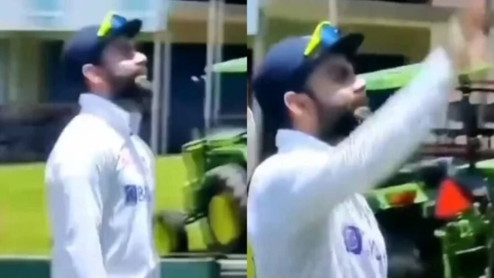 IND vs SA 1st Test: Virat Kohli waves at his daughter Vamika after historic win, video goes viral – WATCH