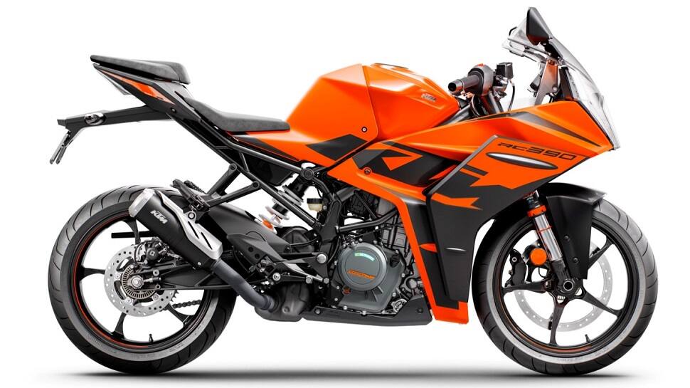 2022 KTM RC 390 Orange