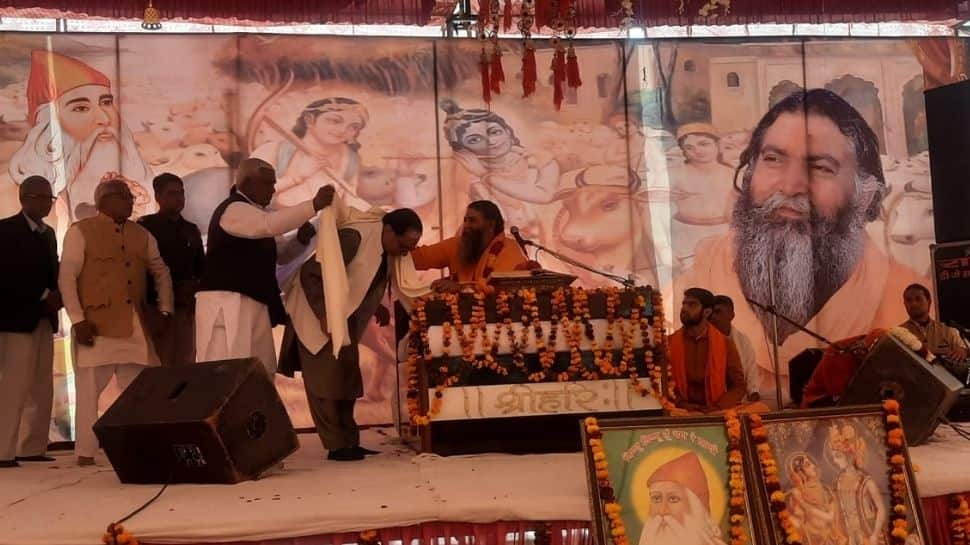 Subhash Chandra participates in Bishnoi Temple event in Hisar