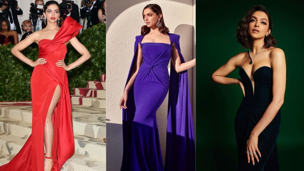 Deepika Padukone Raises Glam Quotient in Black Off-Shoulder Gown With  Plunging Neckline at Oscars 2023 Red Carpet (View Pics) | LatestLY