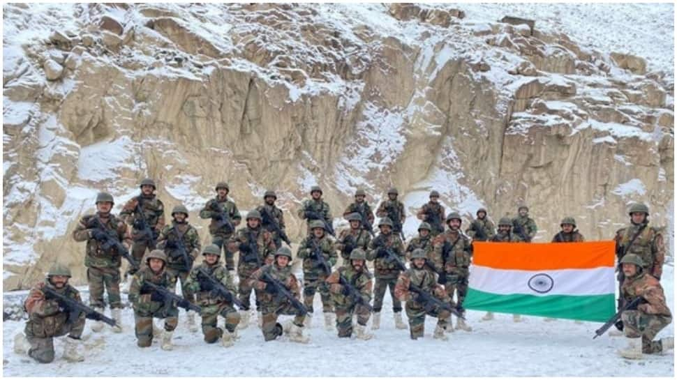 Indian Army unfurls national flag in Galwan valley on New Year